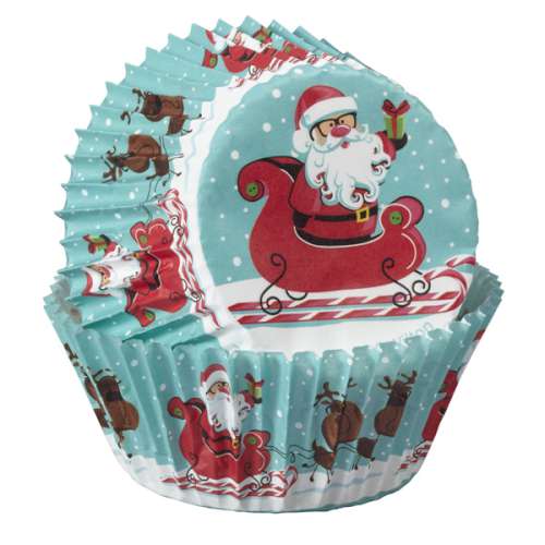 Sweet Holiday and Sharing Cupcake Papers - Click Image to Close
